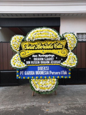 Papan Bunga Duka di Bangil