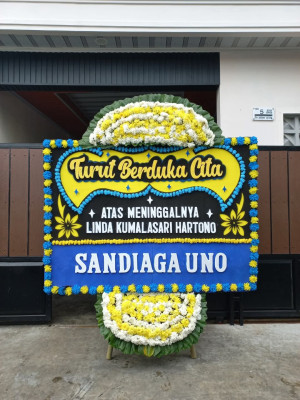 Papan Bunga Duka di Bangil