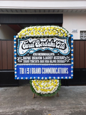 Papan Bunga Duka di Bangil